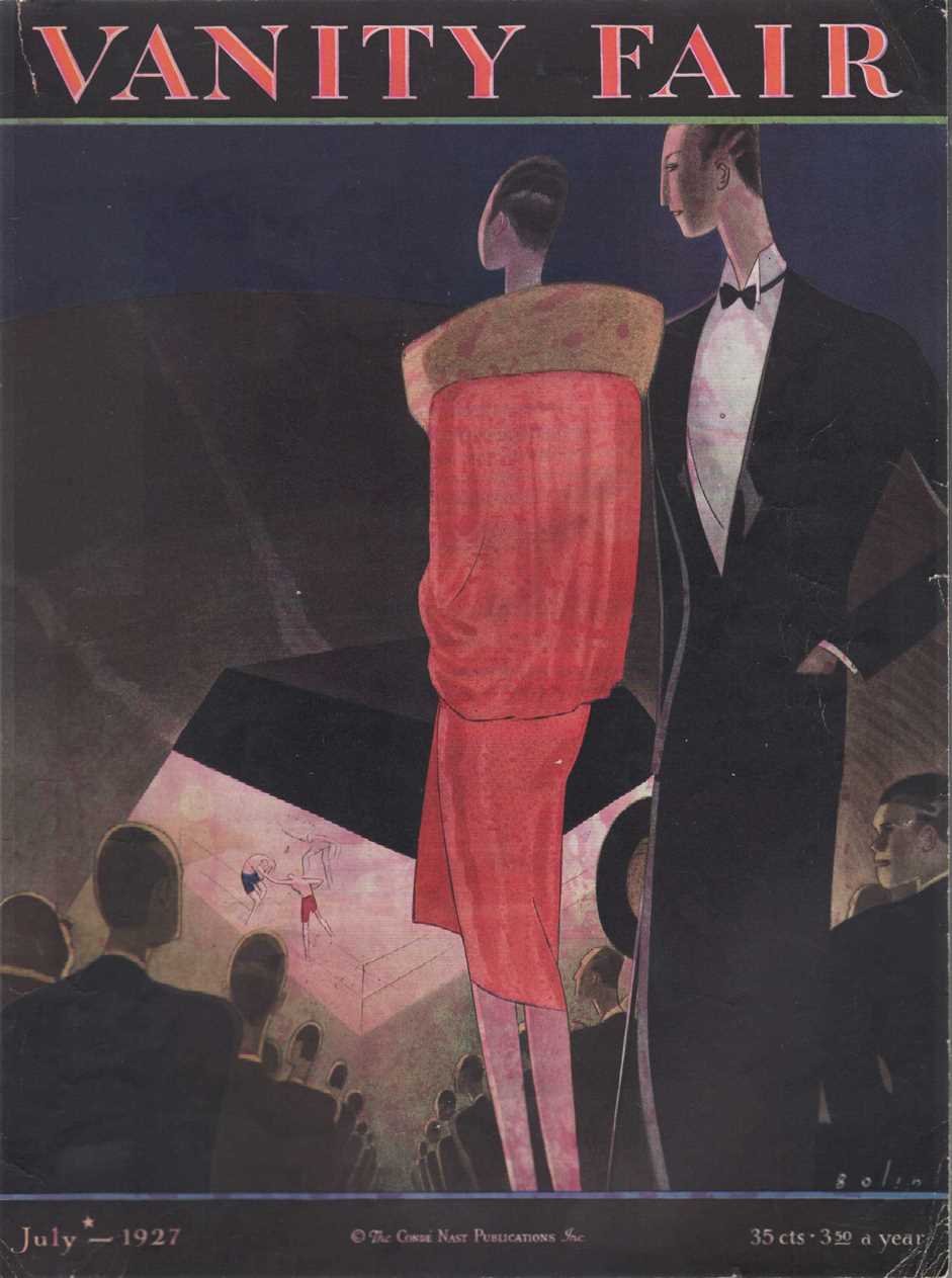 Vanity Fair August 1927 Vintage Magazine Cover Poster — MUSEUM OUTLETS