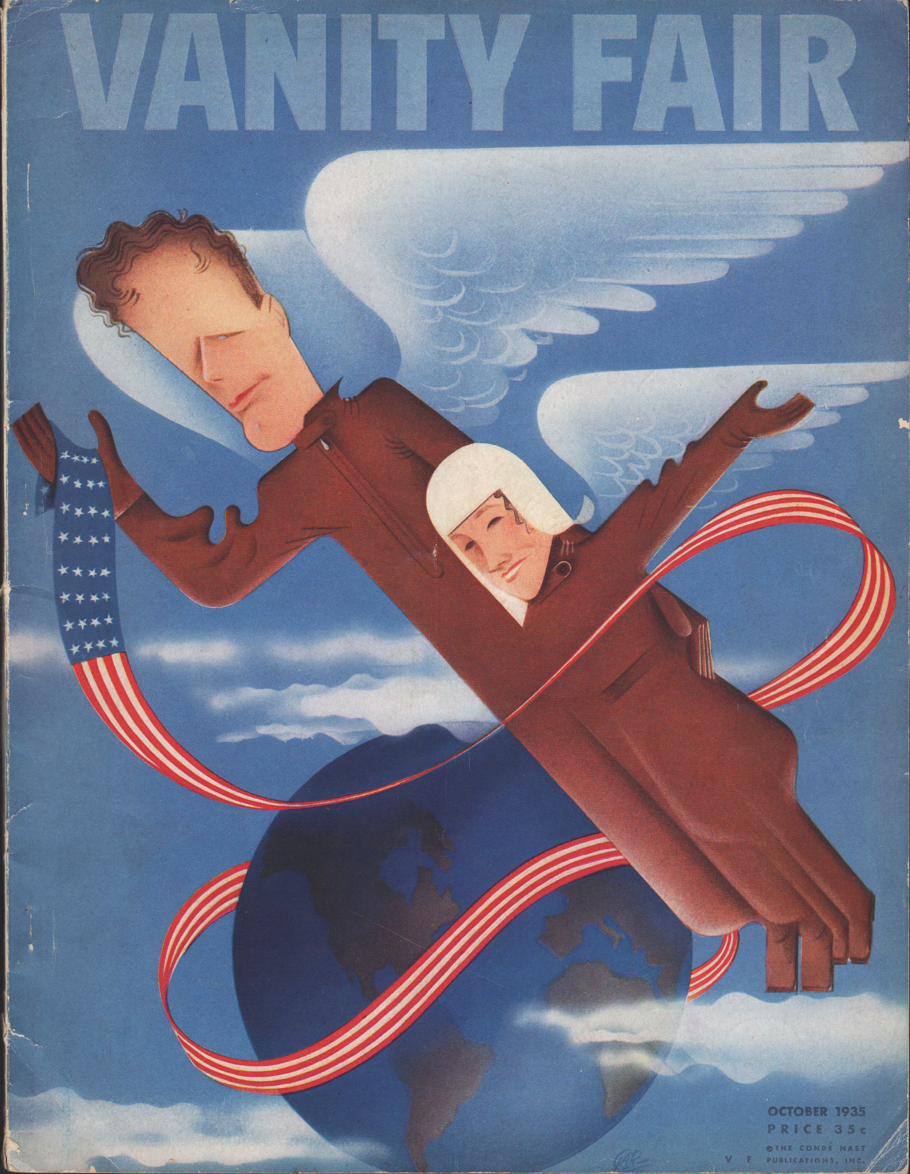 Vanity Fair Magazine, July, 1935 - Cover Only