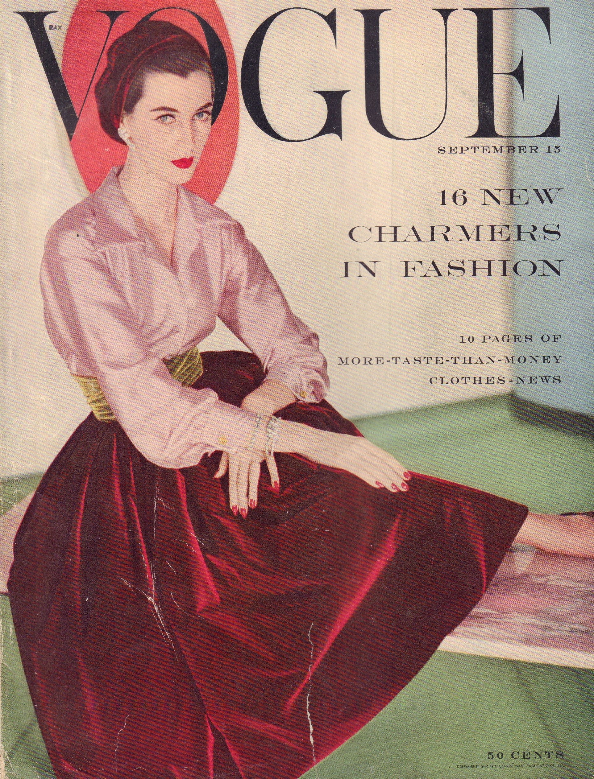 Vogue Magazine. September 15, 1954