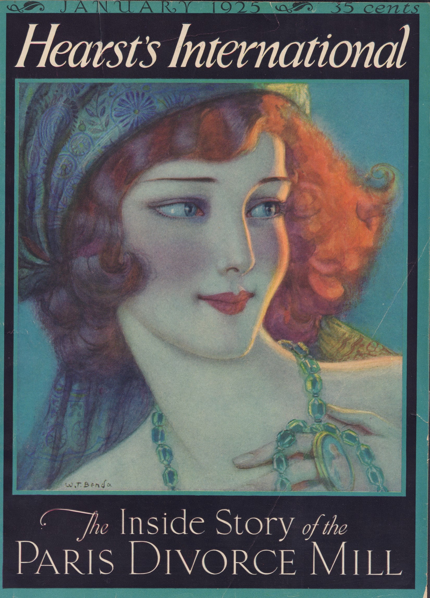 Hearst's International (Cover Only) - January 1925